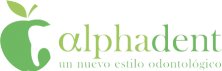 Alphadent clínica dental Logo